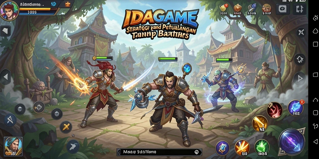 Tangkapan layar IDAGAME menunjukkan aksi strategis pinnacle dalam pertempuran.