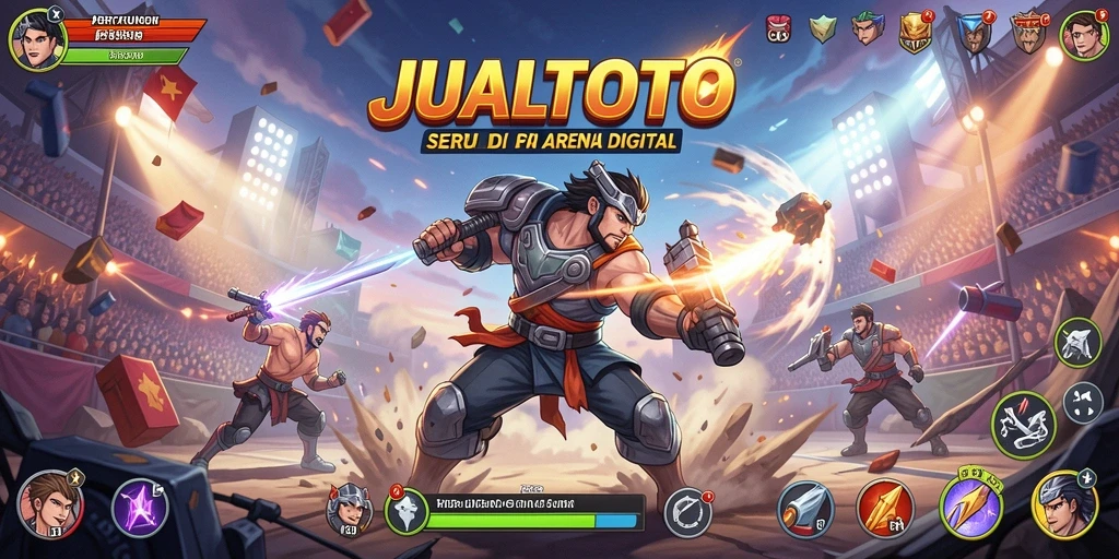 Tampilan gameplay JUALTOTO yang seru dan menegangkan.