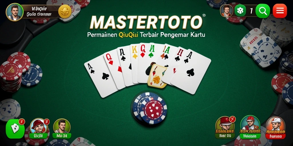 Screenshot MASTERTOTO menampilkan gameplay QiuQiu yang seru.
