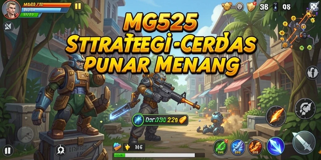 Tampilan utama MG525 dengan aksi strategi yang mendebarkan.