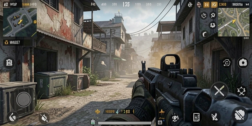 Tampilkan screenshot utama gameplay seru dari WG87.